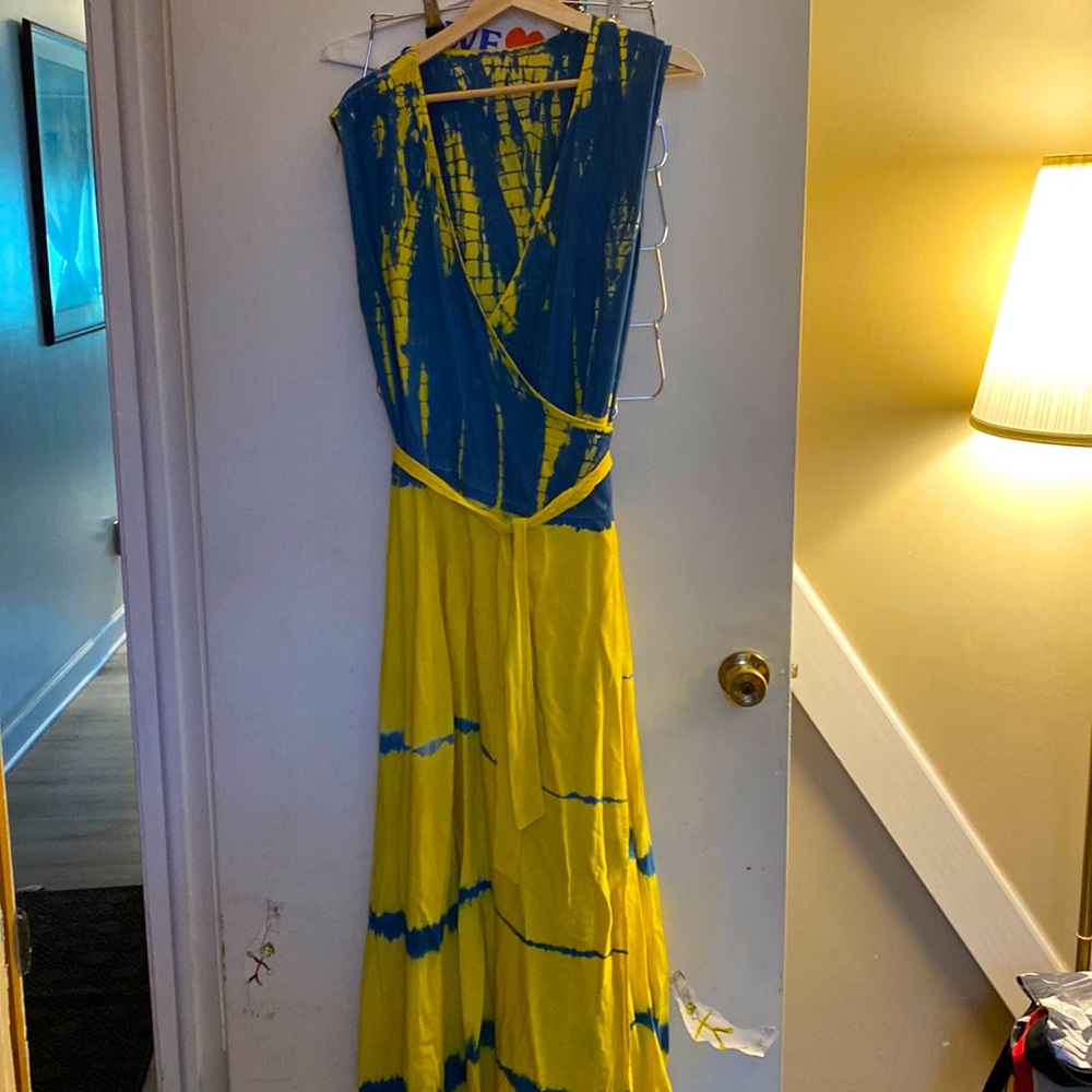 Release and let go - wrap dress